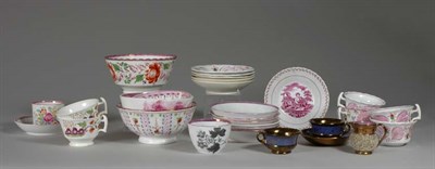 Lot 2134 - Group of English Pottery and Porcelain Tea...