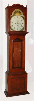Lot 4270 - George III Style Mahogany Tall Case Clock with...