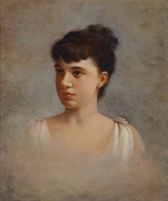 Lot 1026 - Continental School 19th Century Portrait of a...