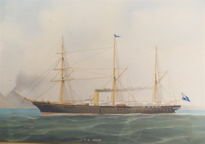 Lot 1012 - English School 19th/20th Century Schooner...
