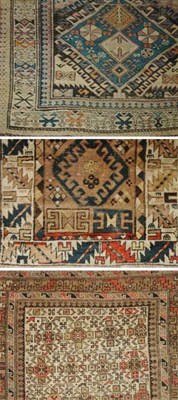 Lot 4575 - Group of Three Caucasian Rugs Caucasus, early...