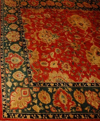 Lot 4577 - Indo-Isfahan Carpet India, contemporary The...
