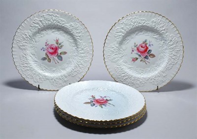 Lot 4611 - Set of Twelve Spode Porcelain Dinner Plates In...