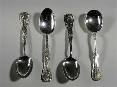 Lot 4621 - Four Tiffany & Co. Sterling Silver Souvenir...