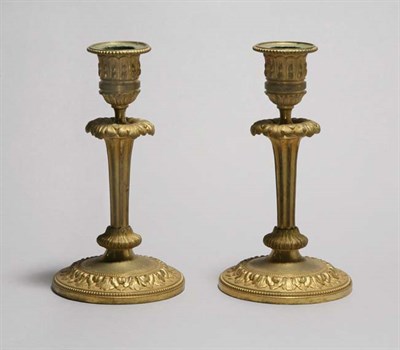 Lot 4635 - Pair of Neoclassical Style Gilt-Metal...