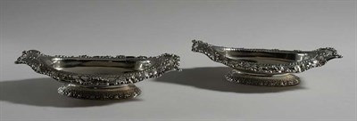 Lot 4636 - Pair of Tiffany & Co. Sterling Silver Floral...