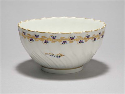 Lot 4664 - Derby Porcelain Bowl Diameter 6 1/2 inches.