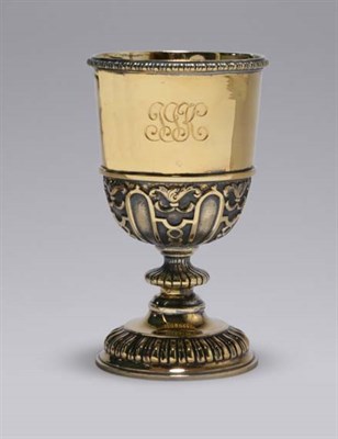 Lot 4673 - Continental Gilt-Silver Goblet Retailed by...
