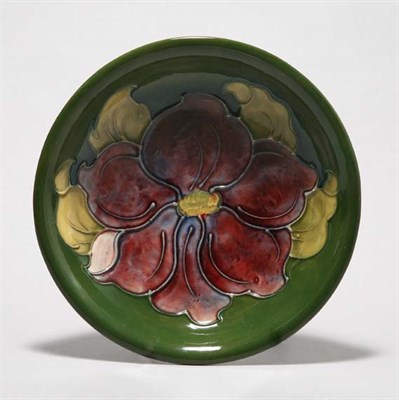 Lot 4688 - Moorcroft Pottery Circular Dish Diameter 7 1/4...