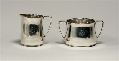 Lot 4699 - Tiffany & Co. Sterling Silver Milk Jug and Two-...