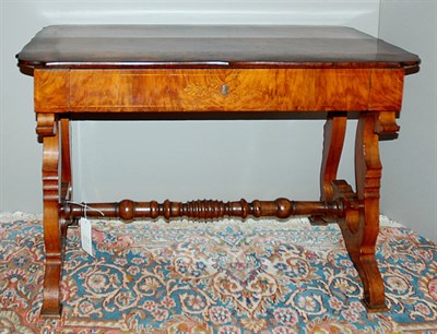 Lot 496 - Continental Banded and Mahogany Inlaid...