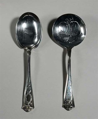 Lot 4703 - Two Tiffany & Co. Sterling Silver Serving...
