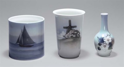Lot 4718 - Group of Three Royal Copenhagen Porcelain...