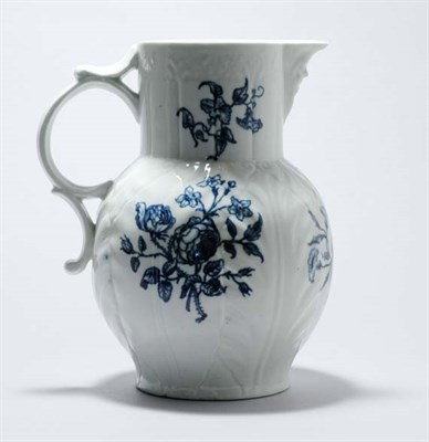 Lot 4743 - Worcester Porcelain Pitcher Height 9 inches.