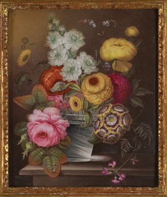 Lot 1479 - English Porcelain Plaque Mid 19th century Of...