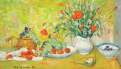 Lot 69 - Andre Vignoles French, b. 1920 Fruits et...