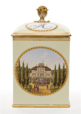 Lot 1470 - Meissen Porcelain Covered Box Third quarter of...