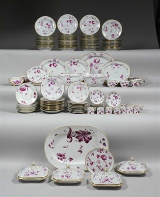 Lot 1524 - Assembled Worcester Barr, Flight & Barr and...