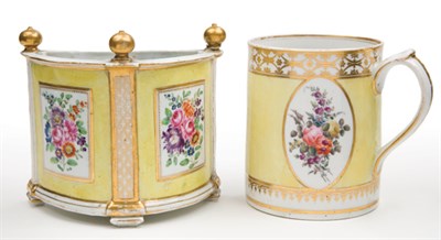 Lot 1433 - Chamberlain's Worcester Porcelain Mug Circa...