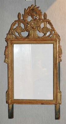 Lot 1560 - Louis XVI Gilt-Wood Mirror Late 18th century...
