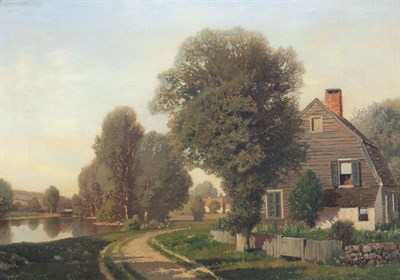 Lot 2250 - Henry Pember Smith American, 1854-1907 Sunlit...