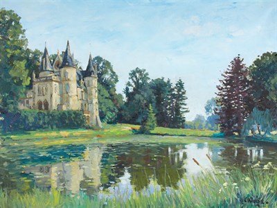 Lot 2075 - Constantine Kluge French, 1912-2003 Le Chateau...