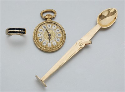 Lot 2602 - Group of Gold Items
