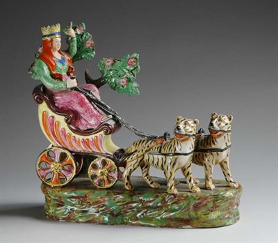 Lot 1415 - Staffordshire Earthenware Group of the Goddess...
