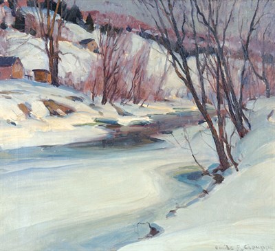 Lot 2288 - Emile Albert Gruppe American, 1896-1978 Winter...
