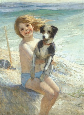 Lot 2272 - August Turner American, d. 1919 The Young...
