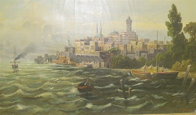Lot 3018 - J. Heron 19th/20th Century View of Alexandria...