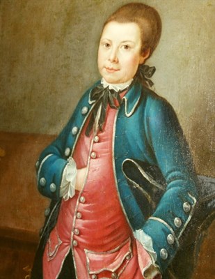 Lot 1042 - English School 18th Century Portrait of Master...