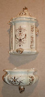 Lot 4193 - Italian Ceramic Lavabo and Basin Height of...