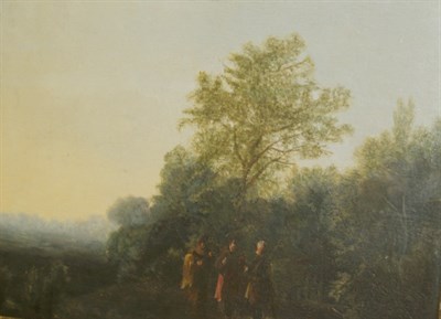 Lot 1067 - Manner of Lodewijk de Vadder Three Travelers...