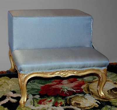 Lot 1521 - Louis XV Gilt-Wood Stool 18th Century The...