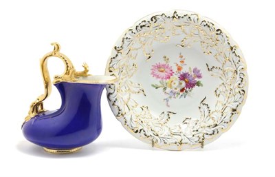 Lot 4539 - Meissen Gilt Decorated Porcelain Bowl Of...