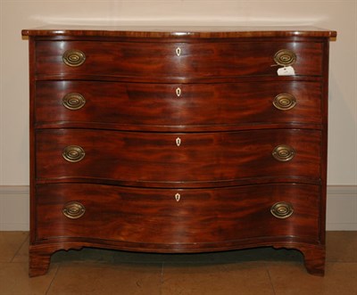 Lot 1142 - George III Mahogany Chest of Drawers 18th...