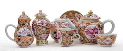 Lot 1317 - Chinese Export Porcelain Tea Service Qianlong...