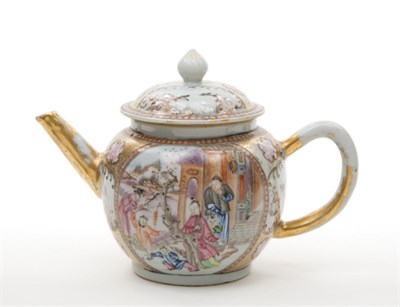 Lot 1289 - Chinese Export Porcelain Teapot and Cover...