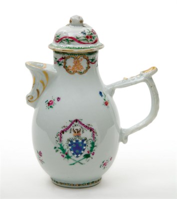 Lot 1321 - Chinese Export Porcelain Armorial Covered Hot...
