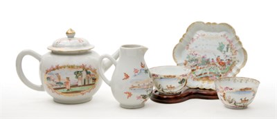 Lot 1329 - Chinese Export Porcelain Teapot Qianlong...
