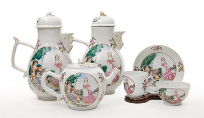 Lot 1347 - Chinese Export Porcelain Partial Tea and...