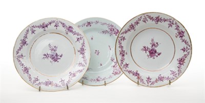 Lot 1352 - Chinese Export Porcelain Partial Dinner...