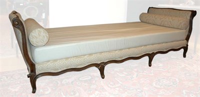 Lot 518 - Provincial Louis XV Style Walnut Daybed Height...