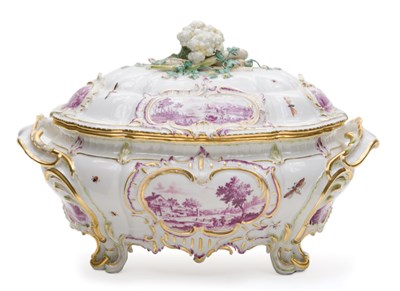 Lot 1548 - Nymphenburg Porcelain Covered Soup Tureen...