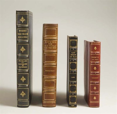 Lot 1233 - [BINDINGS] GROUP OF MISCELLANEOUS BINDINGS,...