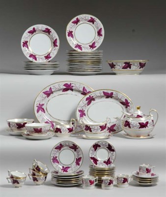 Lot 1157 - Worcester Flight, Barr & Barr Partial Dinner...
