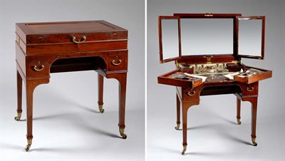 Lot 1593 - Edwardian Mahogany Dressing Table Late...