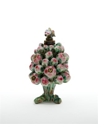 Lot 1656 - English Porcelain Scent Bottle and Stopper St....