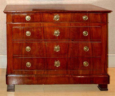 Lot 446 - Charles X Mahogany Commode Height 39 inches,...